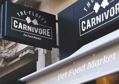 the-fluffy-carnivore-store-sign-brand-development-toronto image
