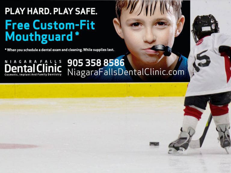 Niagara Falls Dental – arena ad