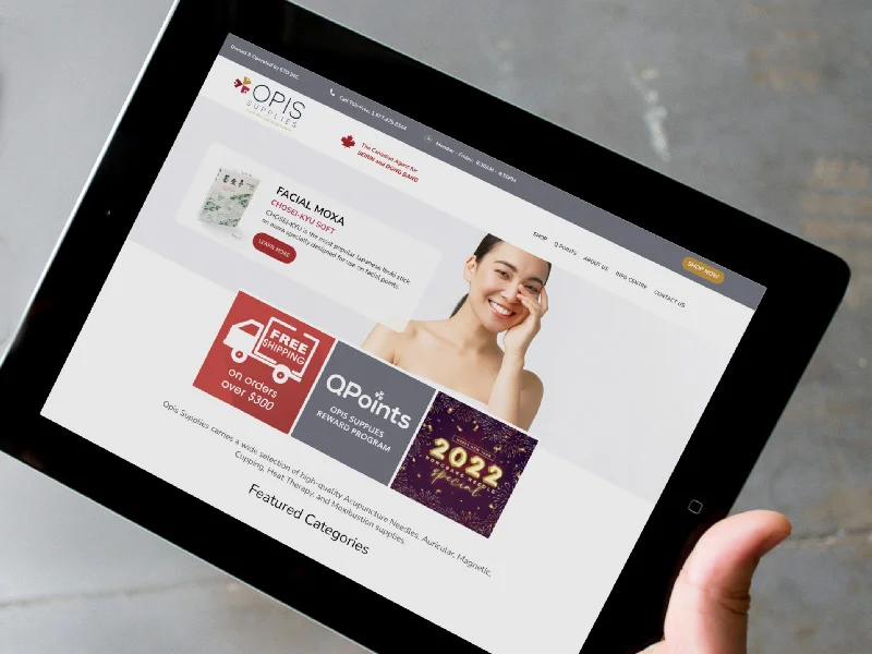 opis-supplies-website-design