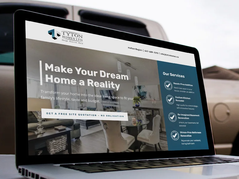 Tyton Homes Website