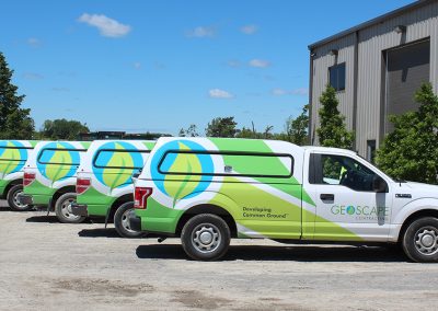 High-quality vehicle wrap design for Toronto business branding