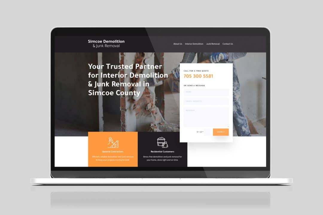 Mystique-Website-Design-for-Interior-Demolition-Junk-Removal-Company-Trade-Business