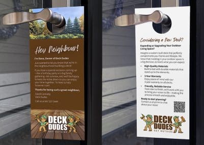 Deck Dudes Door Knocker