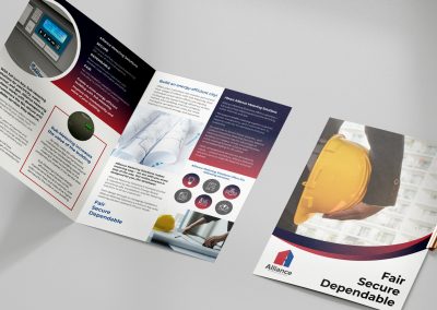 Alliance Metering Solutions Bi-fold Brochure Design