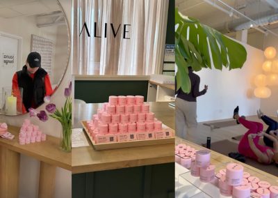 Event marketing and branding for Simple Plan Skincare and Fitness collaboration promoting holistic wellness and audience engagement.
