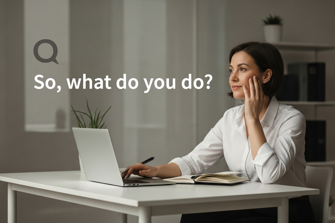 Elevator Speech Development: How to Clearly Explain What You Do (and Why It Matters)