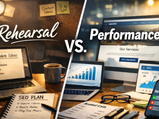 Rehearsal vs Performance: How Small Businesses Can Grow in 2026 Rehearsal vs Performance: How Small Businesses Can Grow in 2026