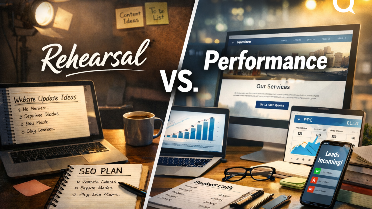 Rehearsal vs Performance- How Small Businesses Can Grow in 2026 Rehearsal vs Performance: How Local Businesses Can Drive Real Growth in Competitive Markets in 2026