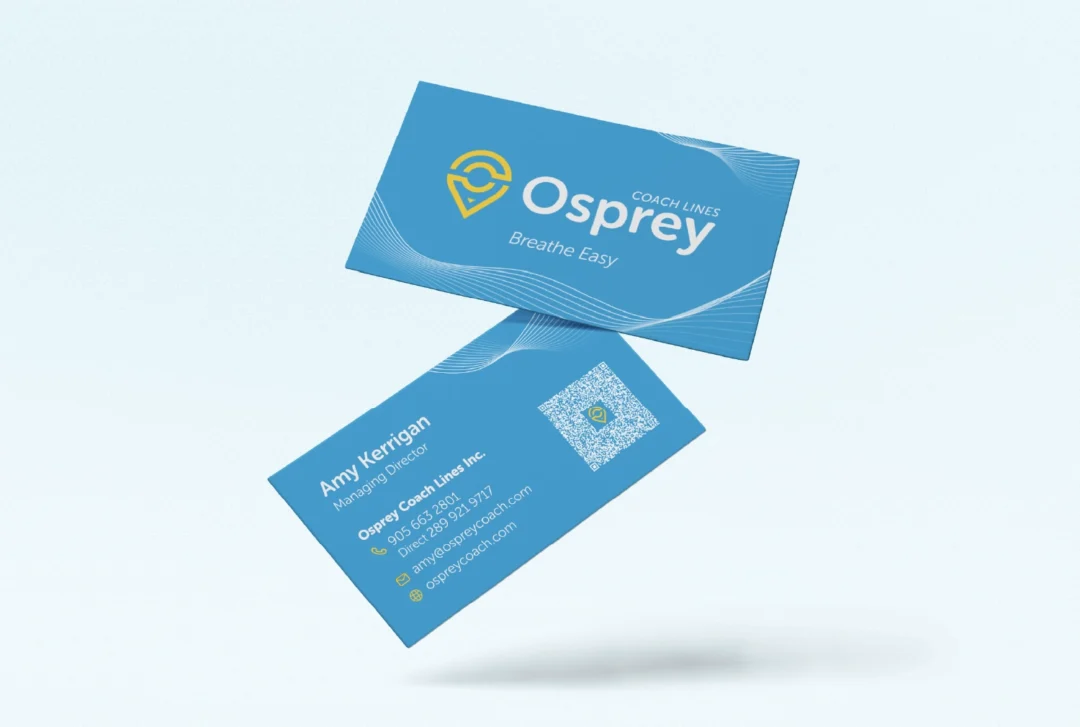 Business Card Design | Osprey Coach Lines | Corporate Identity Collateral