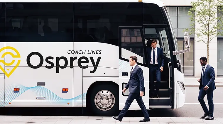Professional Branding for Osprey Coach Lines