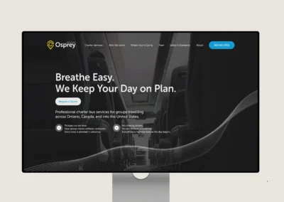 Mystique Web Design Agency Toronto_Osprey Coach Lines Ltd