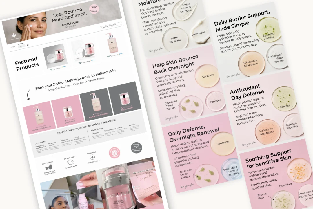 Custom Amazon Store Design for Skincare Brands That Sell