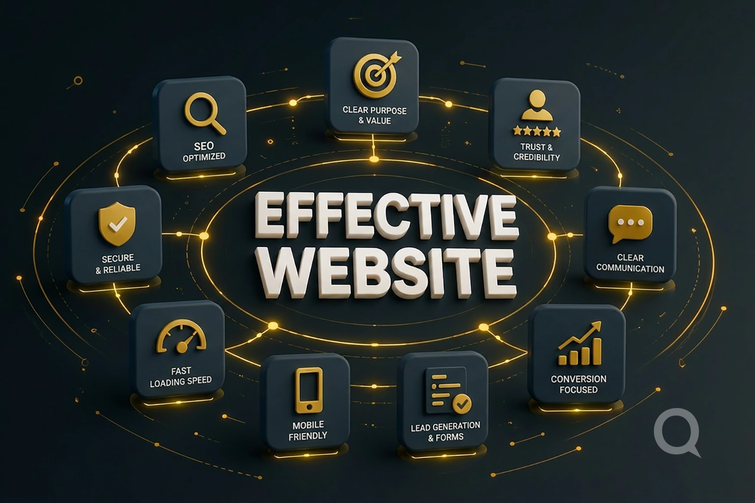 Don't Confuse a Good Looking Website with an Effective Website Mystique
