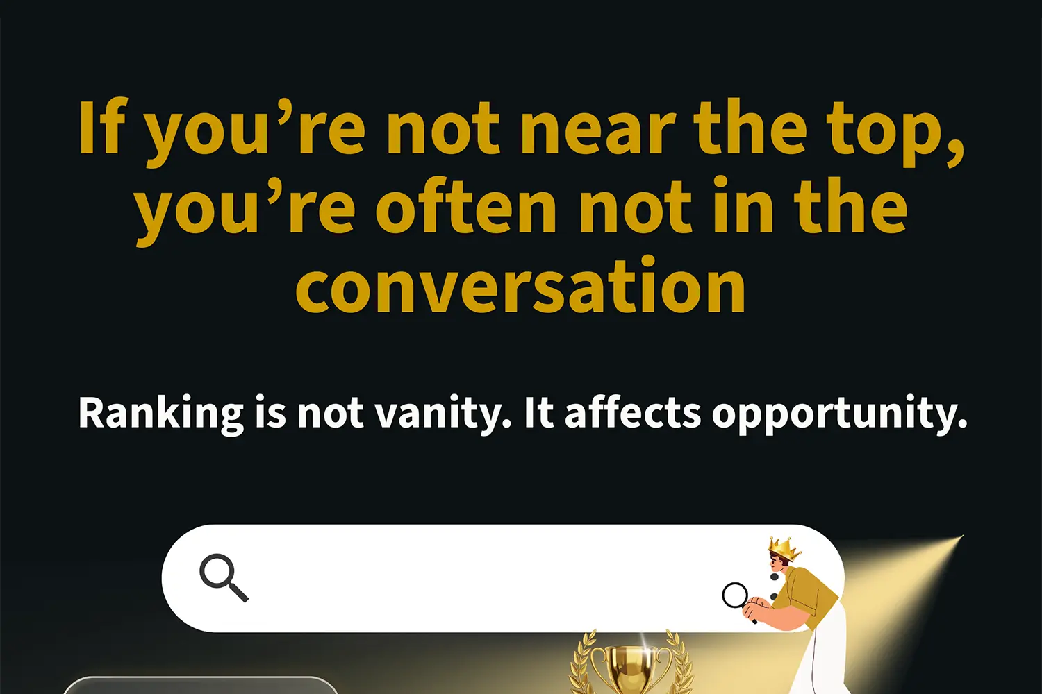 Why Search Ranking Matters- Position #1 Wins 19%