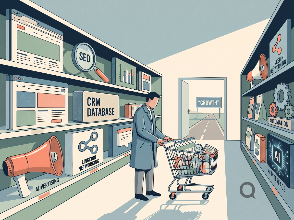 Marketing Strategy: Stop Shopping for Marketing Tools